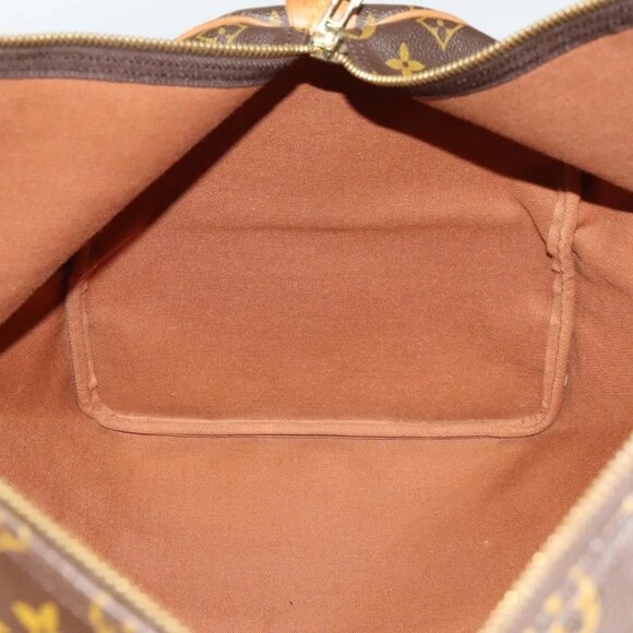 LOUIS VUITTON Monogram Keepall 55 Boston Bag M41424 LV Auth 136098 - Picture 13 of 16